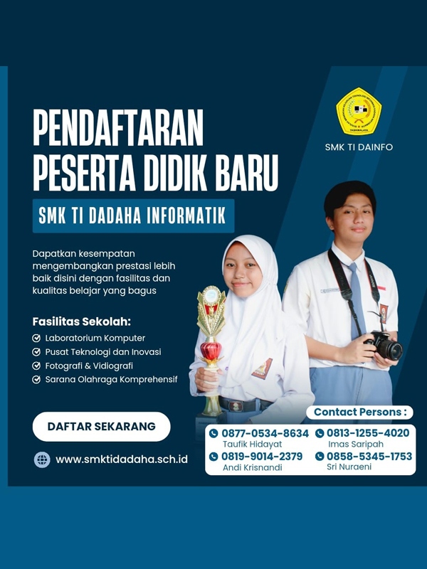 SMK TEKNOLOGI INFORMASI DADAHA INFORMATIK